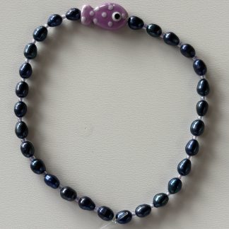 Sand Dollar Gone Fishing Anklet