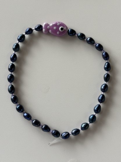 Sand Dollar Gone Fishing Anklet